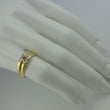 Laden Sie das Bild in den Galerie-Viewer, Vintage Damen - Ring mit Diamanten 0.32 ct 750er 18 Karat Gelbgold 54 17,2 mm *
