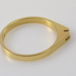 Vintage Damenring mit Brillant / 333er 8 Karat Gold 56 17,8 mm Ø *