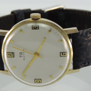 VINTAGE TR QUICK HERRN ARMBANDUHR HANDAUFZUG