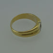 Laden Sie das Bild in den Galerie-Viewer, Vintage Damen - Ring mit Diamanten 0.32 ct 750er 18 Karat Gelbgold 54 17,2 mm *
