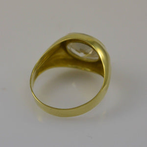 Vintage Damenring mit Zirkonia / 333er 8 Karat Gold-56 17,8 mm Ø *