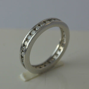 Memory-Ring - mit Zirkonia / 925er Silber