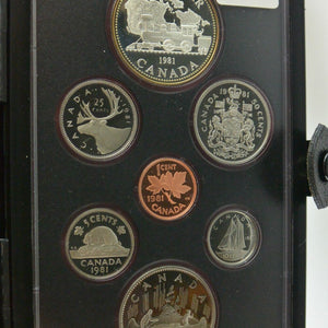 1981 Royal Canadian Mint / Kursmünzen / Canadian Dollar