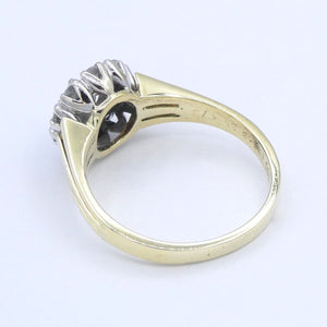 Damenring 585er 14 Karat mit Diamanten ca. 0.78 ct. / 57 18,1 mm Ø