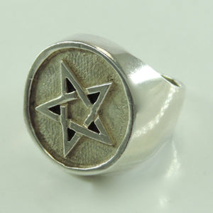 Vintage Unisex Ring/ 835er Silber - 57 18,1 mm Ø