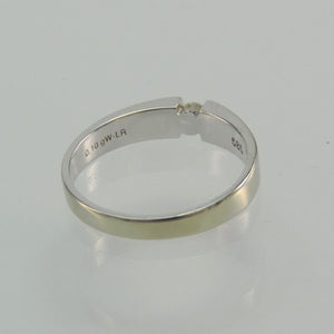 Christ Damen Ring mit 0.10 ct Diamant -585er 14Karat Weißgold - 54 17,2 mm Ø *