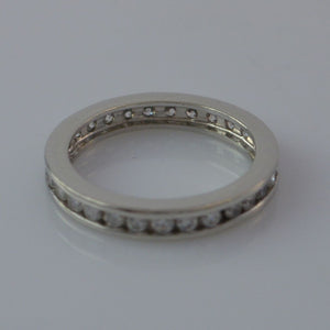 Memory-Ring - mit Zirkonia / 925er Silber