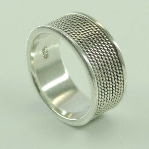 Unisex Ring 925er Silber 57 18,1 mm Ø