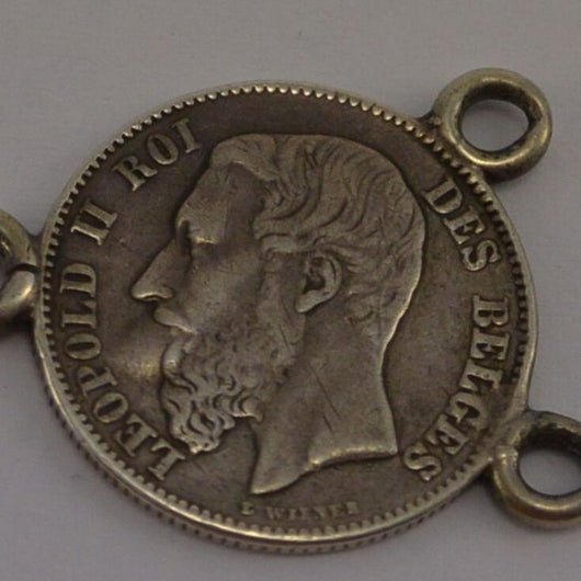 MGS BELGIEN KÖNIGREICH Leopold II. 50 Centimes 1898