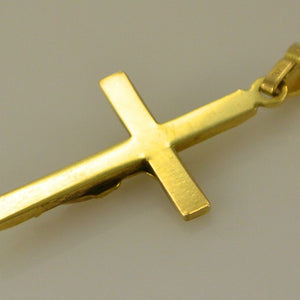 Vintage Anhänger Kreuz / 375er Gold 9 Karat