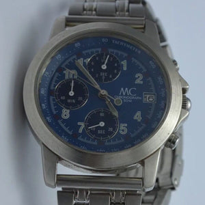 MC Chronograph - Herrenuhr / Quarz / Edelstahl