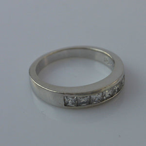 Damen-Ring - mit Zirkonia / 925er Silber