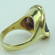 Laden Sie das Bild in den Galerie-Viewer, Damen Ring 750er Gold mit Rauchquarz &amp; Brillianten ca. 0.30 ct - 58 18,4 mm Ø *
