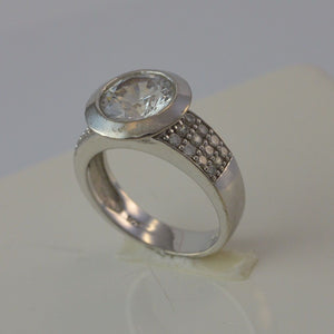 Damen Ring -mit Zirkonia 925er Silber