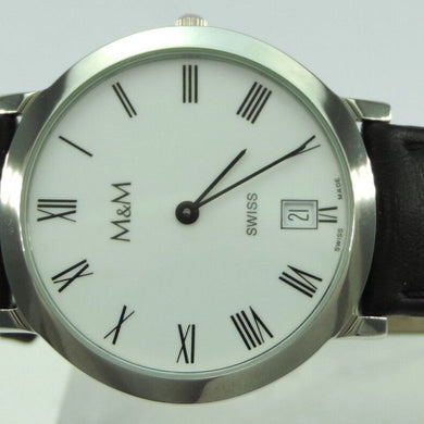 M&M Quartz Swiss Herrenuhr Ref-1293.21