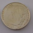 Laden Sie das Bild in den Galerie-Viewer, Third Reich 2 Reichsmark Silver coin 1938 B - Hindenburg with HK
