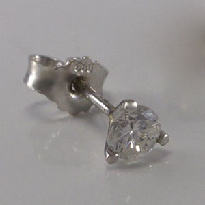 Brilliant Studs 585 14 carat white gold 0,20ct Solitaire