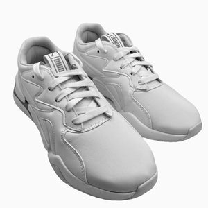 PUMA WHITE ROSE GOLD 370815-06 DAMEN MÄDCHEN SNEAKER LEDER KNÖCHEL FREIZEIT