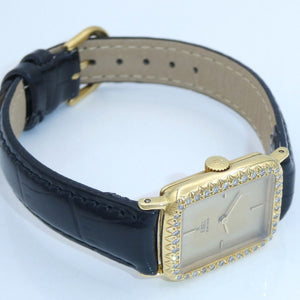 Vintage Ebel Damen Uhr Handaufzug mit ca. 0.60 ct. Diamanten / 750er 18 K Gold