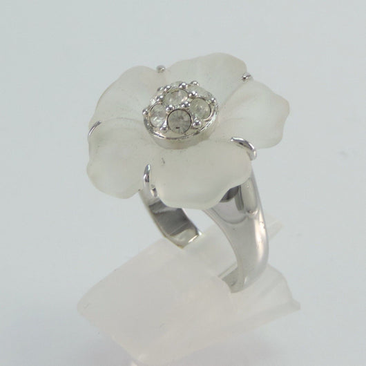Damen-Ring -Zirkonia Silber 925er 59 18,8 mm Ø