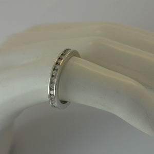 Memory-Ring - mit Zirkonia / 925er Silber