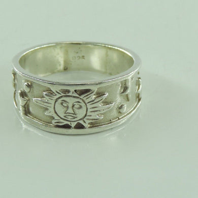 Unisex Ring / 925er Silber - 59 18,8 mm Ø