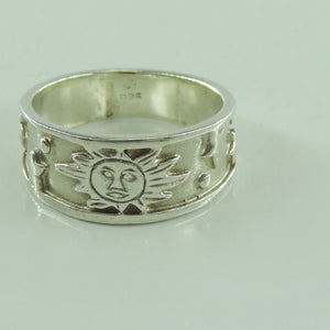 Unisex Ring / 925er Silber - 59 18,8 mm Ø