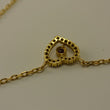 Laden Sie das Bild in den Galerie-Viewer, Vintage Collier mit Brillanten 0,50 ct &amp; Rubin 750er 18 Karat Gold 42 cm
