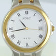 Laden Sie das Bild in den Galerie-Viewer, ADEC WR 50 Herren-Armbanduhr / Quarz / Edelstahl - vergoldet
