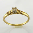 Laden Sie das Bild in den Galerie-Viewer, Vintage Damenring-Ring mit 0.30ct. Diamenten/ 585er 14 K Gold- 58 18,4 mm Ø *
