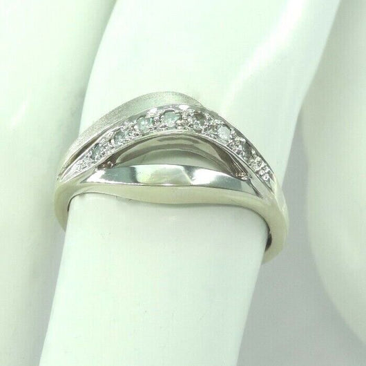 Damen Ring 585er 14 K Gold mit Diamanten ca. 0.35 ct - 53 16,8 mm Ø *