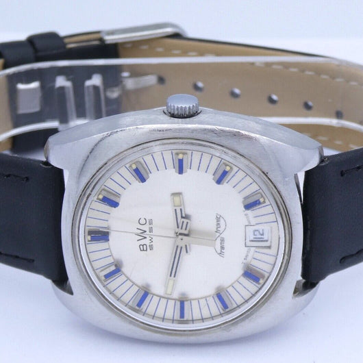 VINTAGE BWC SWISS TRANSI TRONIC QUARTZ