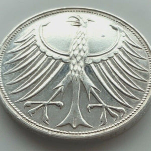 5 Deutsche Mark Silberadler 1970 G