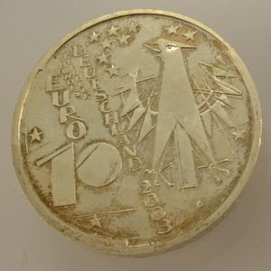 10 Euro Silber Gedenkmünze aus Deutschland / 100 Jahre Museum München / Silber