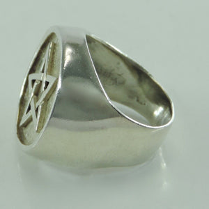 Vintage Unisex Ring/ 835er Silber - 57 18,1 mm Ø