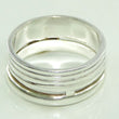 Laden Sie das Bild in den Galerie-Viewer, Vintage Damen Ring mit Mondstein / 925er Silber - 55 17,5 mm Ø
