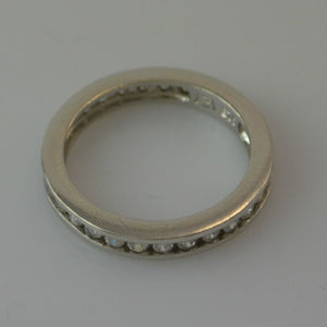 Memory-Ring - mit Zirkonia / 925er Silber