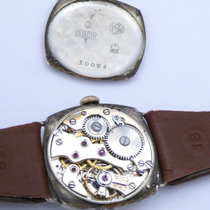 Vintage Cara Geneve Damenuhr 925er Silber Handaufzug Ref-10054