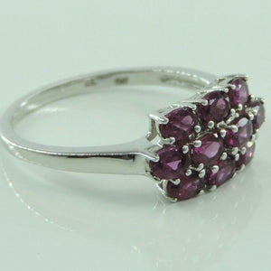 Damenring mit Amethyst / 925er Silber / 67 21,3 mm Ø