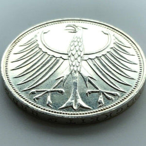 5 Deutsche Mark Silberadler 1951 D