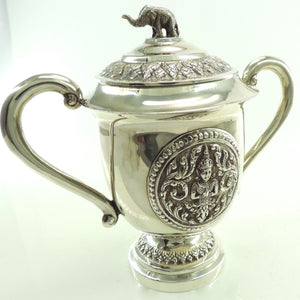 Deko Vintage Kaffeeset aus Thailand 925er Silber