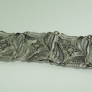 Vintage Damen Armband Stahl