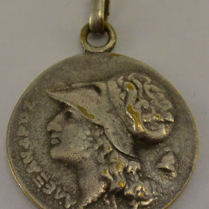 Medaille versilbert / Griechische Antike