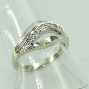 Damen Ring 585er 14 K Gold mit Diamanten ca. 0.35 ct - 53 16,8 mm Ø *