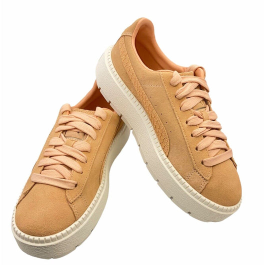 PUMA SUEDE PLATFORM TRACE ANIMAL 367814-03 DAMEN SNEAKER LEDER KNÖCHE FREIZEIT