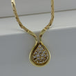 Laden Sie das Bild in den Galerie-Viewer, Vintage Collier mit ca, 0.75 ct. Brillanten / 585er 14 Karat Gold 42cm
