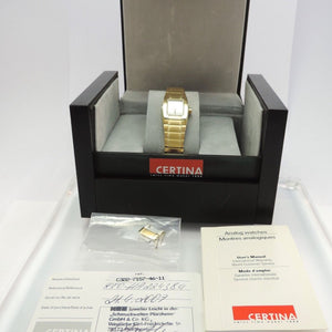 Certina 1988 Quarz Damenuhr Swiss Made Ref-322,7157,46