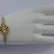 Laden Sie das Bild in den Galerie-Viewer, Vintage Armband mit &quot;Zirkonia&quot; 750er - 18 Karat Gold
