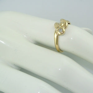 Vintage Damen Ring - Gelbgold 585er 14 Karat - mit „Brillant“ 56 17,8 mm Ø *