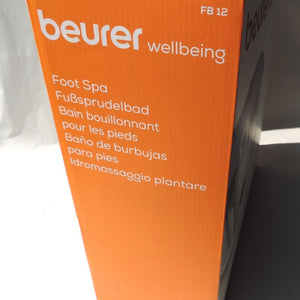 Beurer Wellbeing Fußsprudelbad 632.05 FB 12